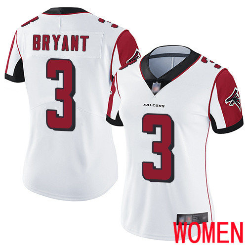 Atlanta Falcons Limited White Women Matt Bryant Road Jersey NFL Football 3 Vapor Untouchable